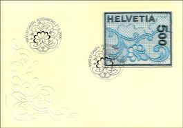 FDC Stickereimarke NABA 2000
