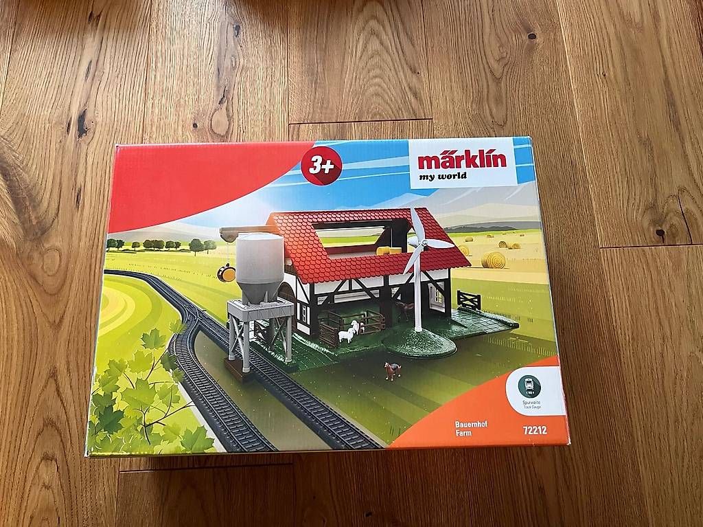 Modellini di ferrovie: Märklin Eisenbahn mit Bauernhof – Usato da Siebnen venduto da mimaruoss 2