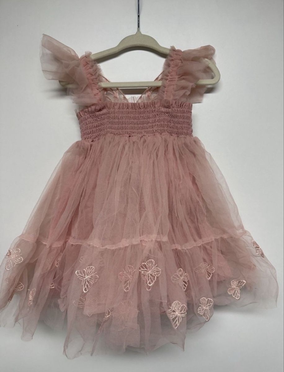 Robes et jupes: Mädchen Kleid Rosa Schmetterling Grösse 80 – D'occasion à Zürich par lui_ns5h 1
