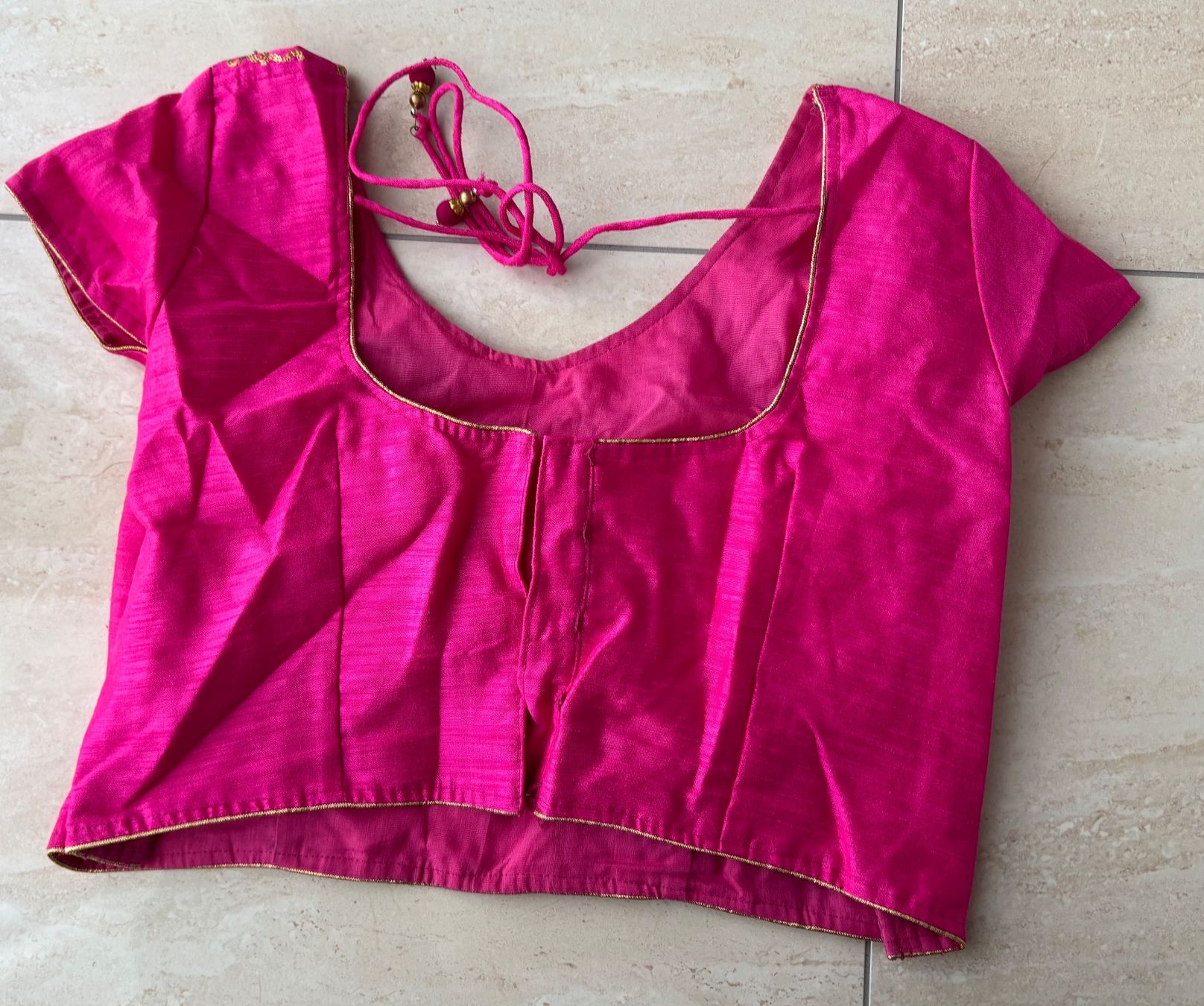Vestiti: indischer/tamilischer Sari mit Bluse, gelb – Nuovo (secondo la descrizione) da Wichtrach venduto da Alyasahana 3