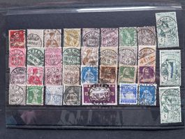 PETIT Lot Timbres CH Altschweiz Vollstempel