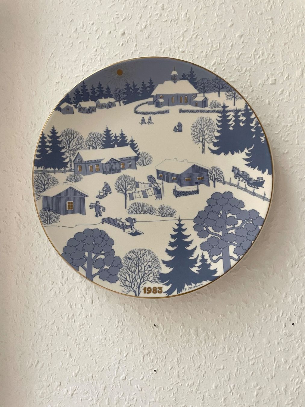 Tutte le decorazioni: Vintage/Arabia/year plate1983 – Usato da Genève venduto da iimon3 5