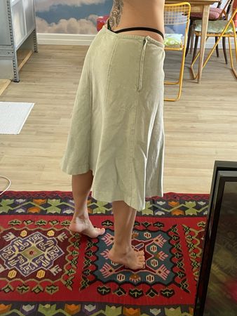 Vintage H&M A-Linie light green Grösse 38 guter Zustand
