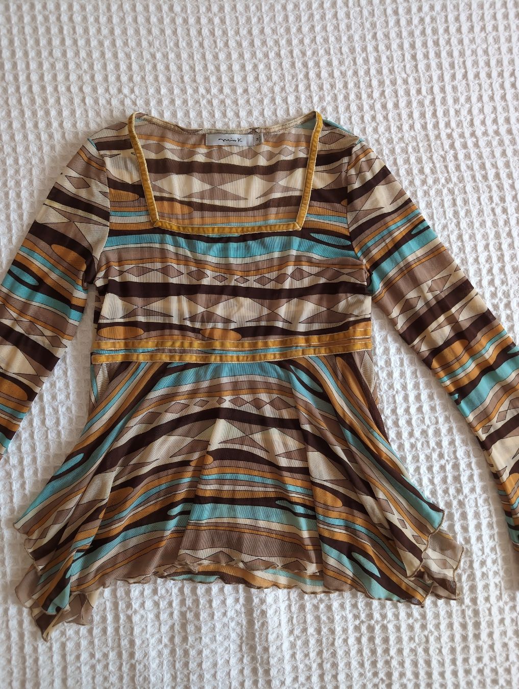 Blusen: Miss K Boho Chic Blouse, Size S, Multicolor – Gebraucht aus Glis von livespringly 1