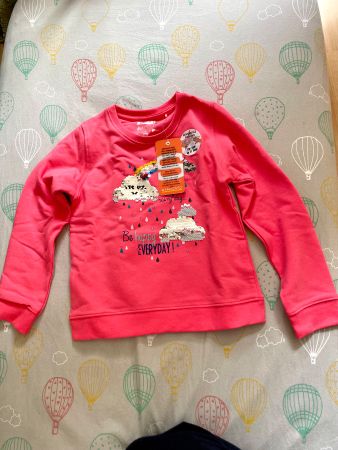 Set Mädchen 2 Shirts und 1 Hose Gr. 116/122 NEU mit Etikett