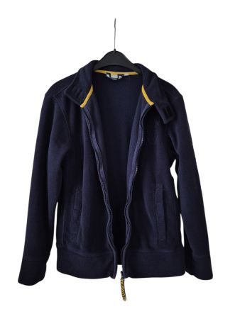 Dunkelblaue Fleecejacke Gr. 152
