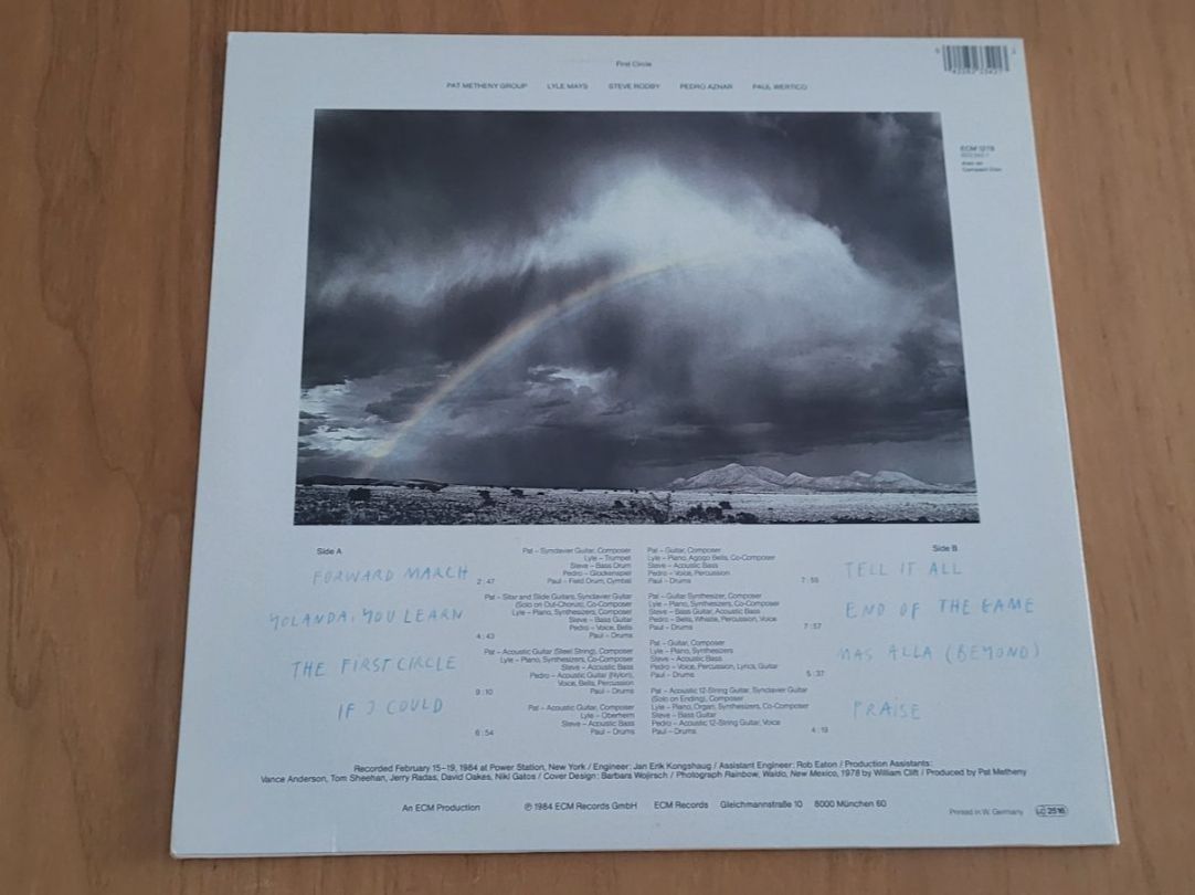 Vinyles: LP Pat Metheny – D'occasion à Martigny par MZ-67 1