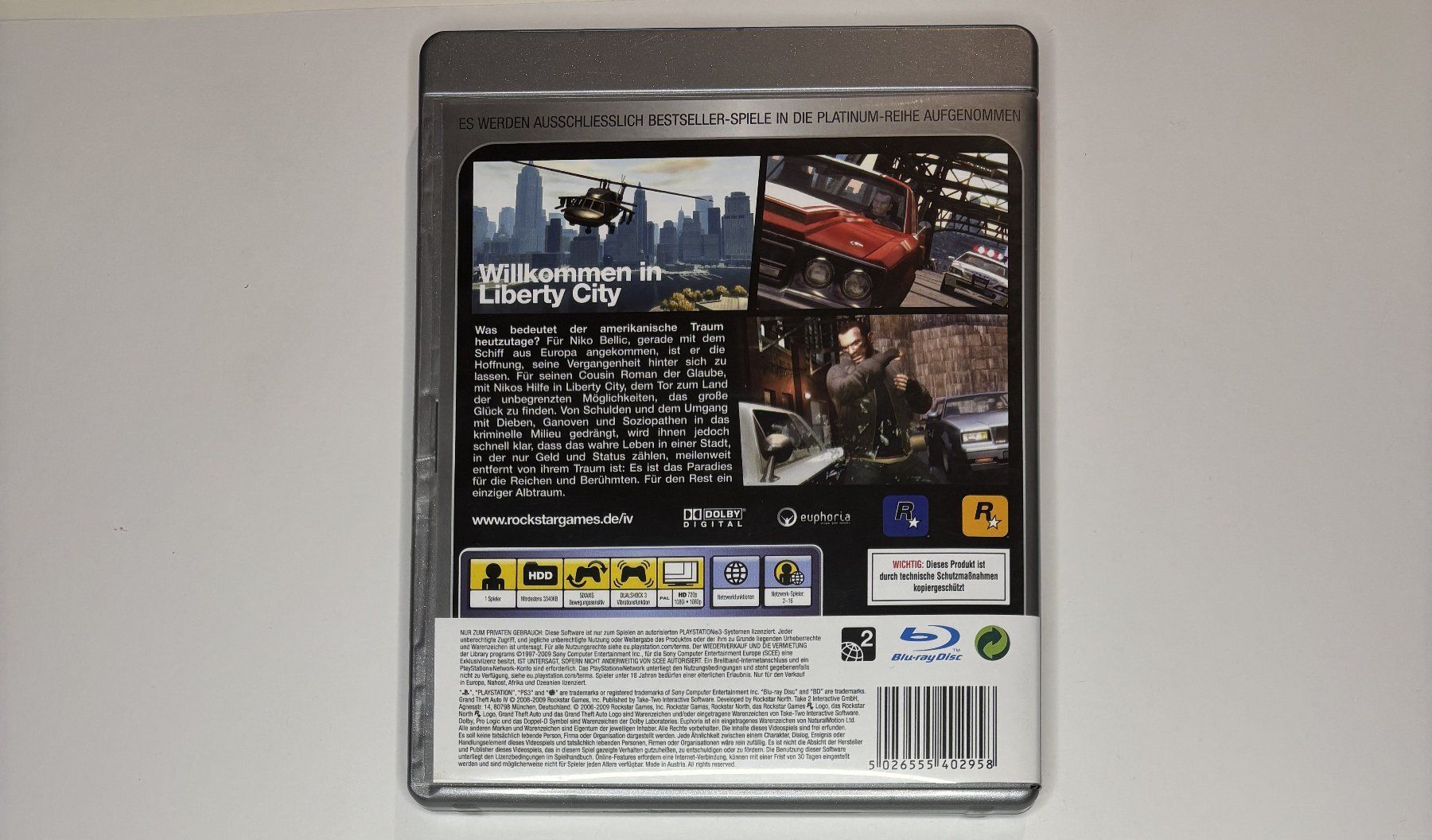 Giochi: PS3 - Grand Theft Auto IV – Usato da Allschwil venduto da Bullach 2