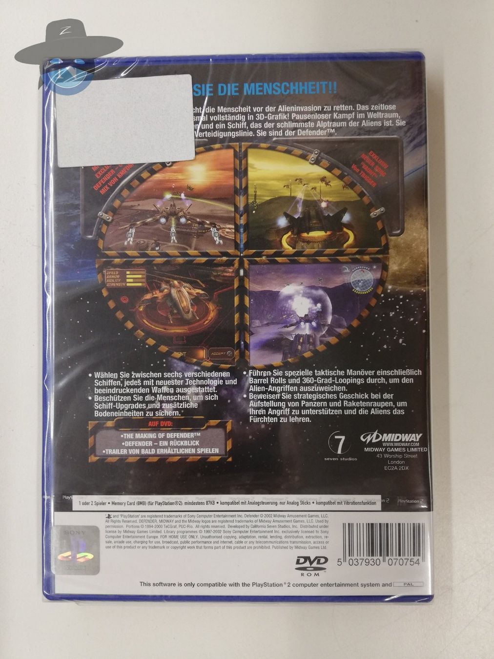 Sony Giochi: Defender - for all mankind / NEU - sealed / PS2 – Nuovo (secondo la descrizione) da St. Gallen venduto da zorro_dc 1