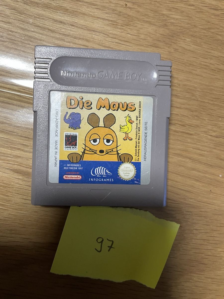 Giochi: Die Maus Gameboy Spiel - Infogrames - CH 97 – Usato da Bazenheid venduto da Toni0141