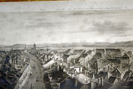 RUDOLF HUBER (Swiss, 1770-1844) Panorama von Bern, um 1835