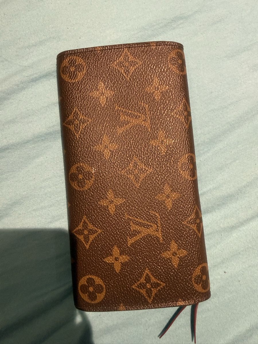Louis Vuitton Portafogli: Louis Vuitton Geldbörse Monogram Canvas braun rot – Nuovo (secondo la descrizione) da Neukirch-Egnach venduto da Carmen1998 1
