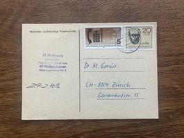 Alte Ansichtskarte, 1983 DDR Weltkommunikationsjahr