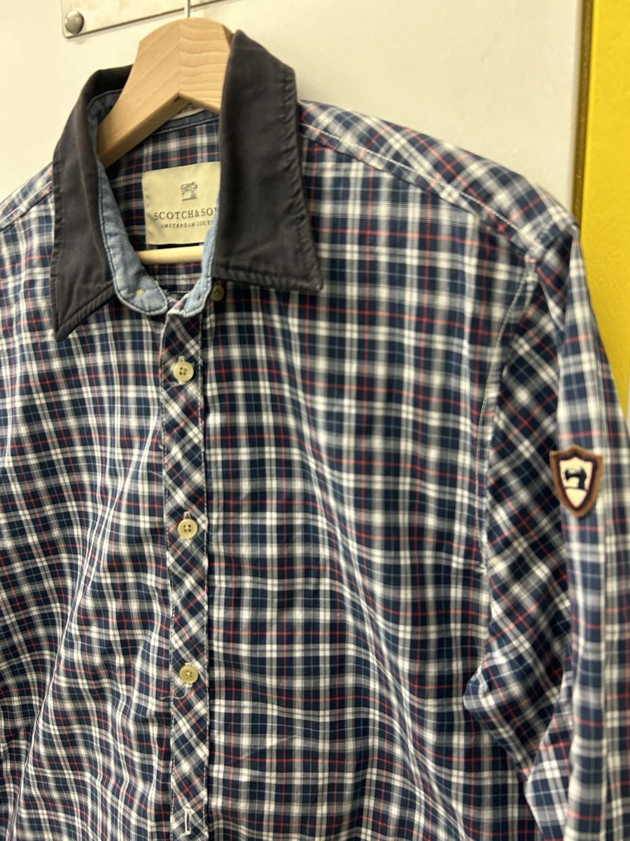 Maison Scotch Camicie: Hemd Scotch & Soda blau – Usato da Bern venduto da floorball_zoro 1