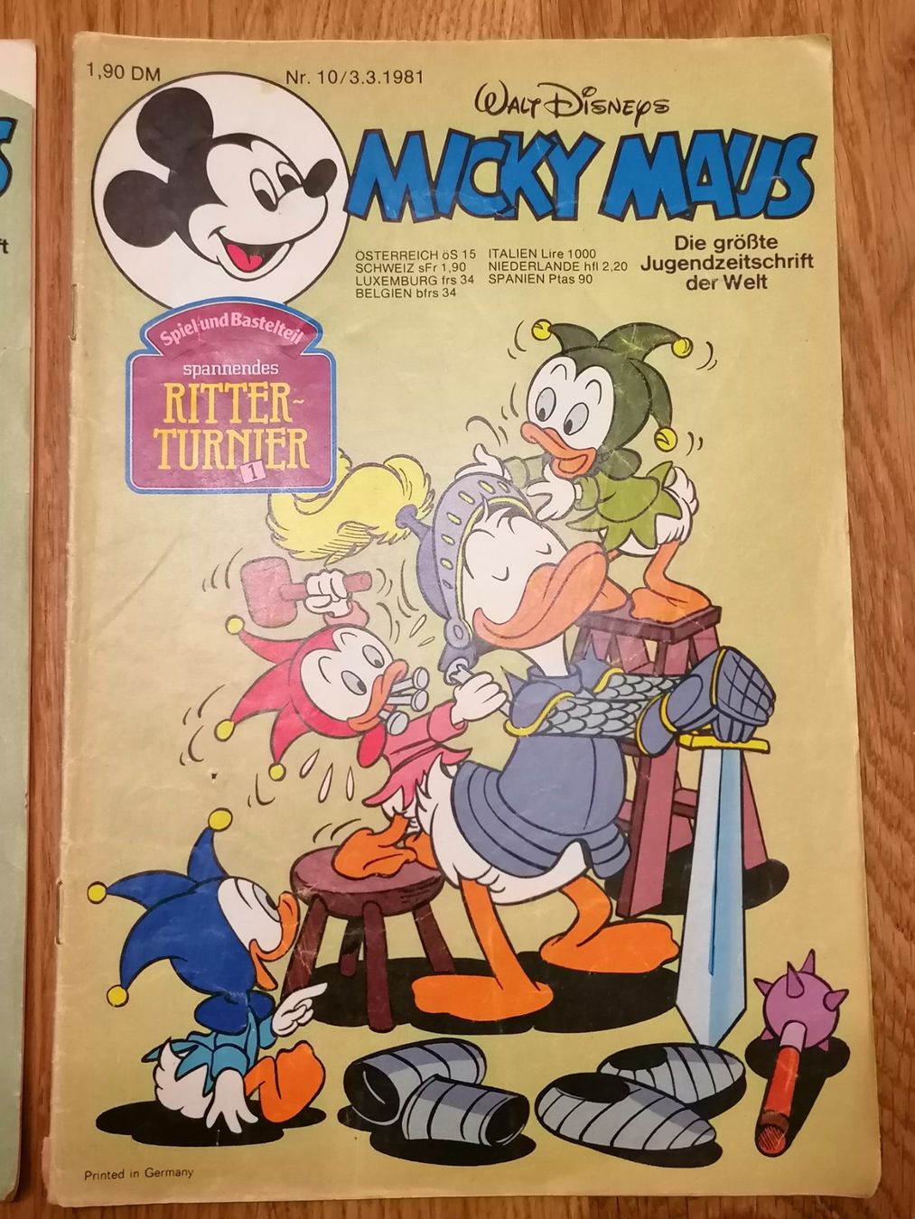 Fumetti: Micky Maus Hefte 1981 - 4 Stk. Ohne Beilage – Usato da Basel venduto da vintagecollector 2