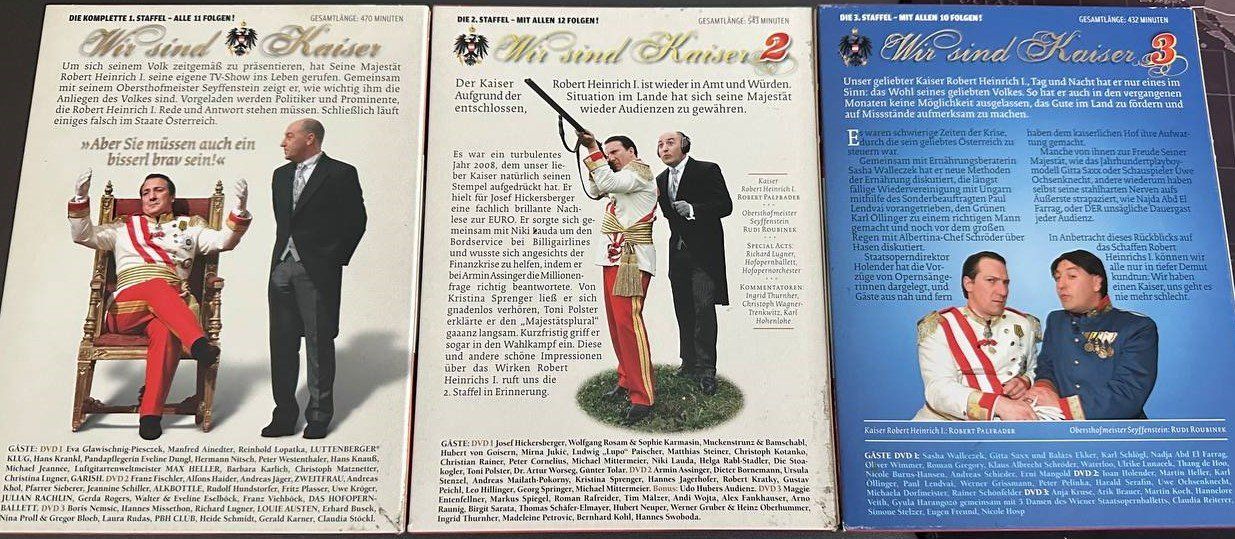 Tutti i DVDs: Wir sind Kaiser - Staffel 1 bis 3 – Usato da Beringen venduto da Mantafisch1 1