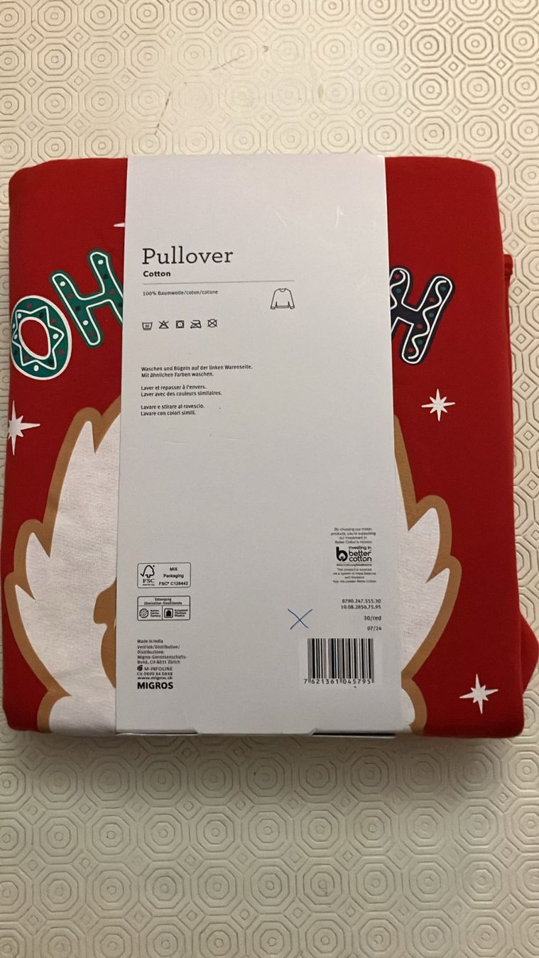 Pullover & Sweatshirts: Pullover natalizio uomo tg.XXL nuovo – Neu und originalverpackt aus Melano von H-Sara 1