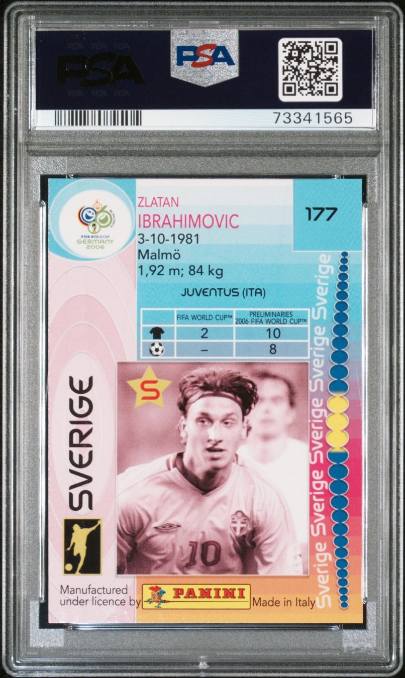 Panini Sammelbilder & Trading cards: 2006 PANINI WORLD CUP IBRAHIMOVIC PSA 10 – Gebraucht aus St. Gallen von Matrix023 1