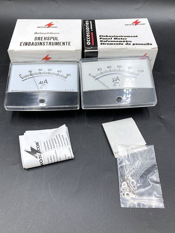 Monacor Misurare: MONACOR | EInbauinstrument | Galvanometer | 2Stk – Nuovo (secondo la descrizione) da Wittenbach venduto da Restwert_St-Gallen 4