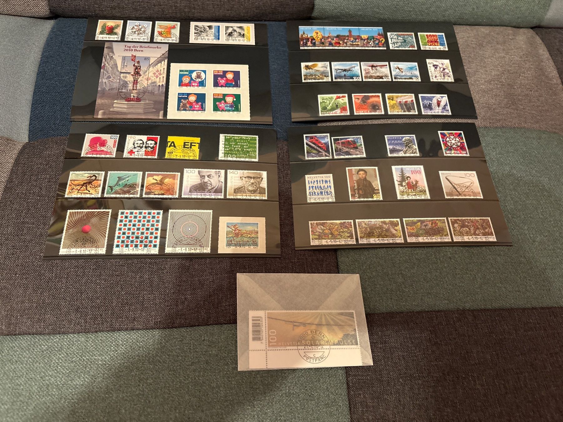 Tutti i francobolli: Série annuelle Poste Suisse / Set 2010 – Nuovo e nell'imballaggio originale da Leytron venduto da Louki63