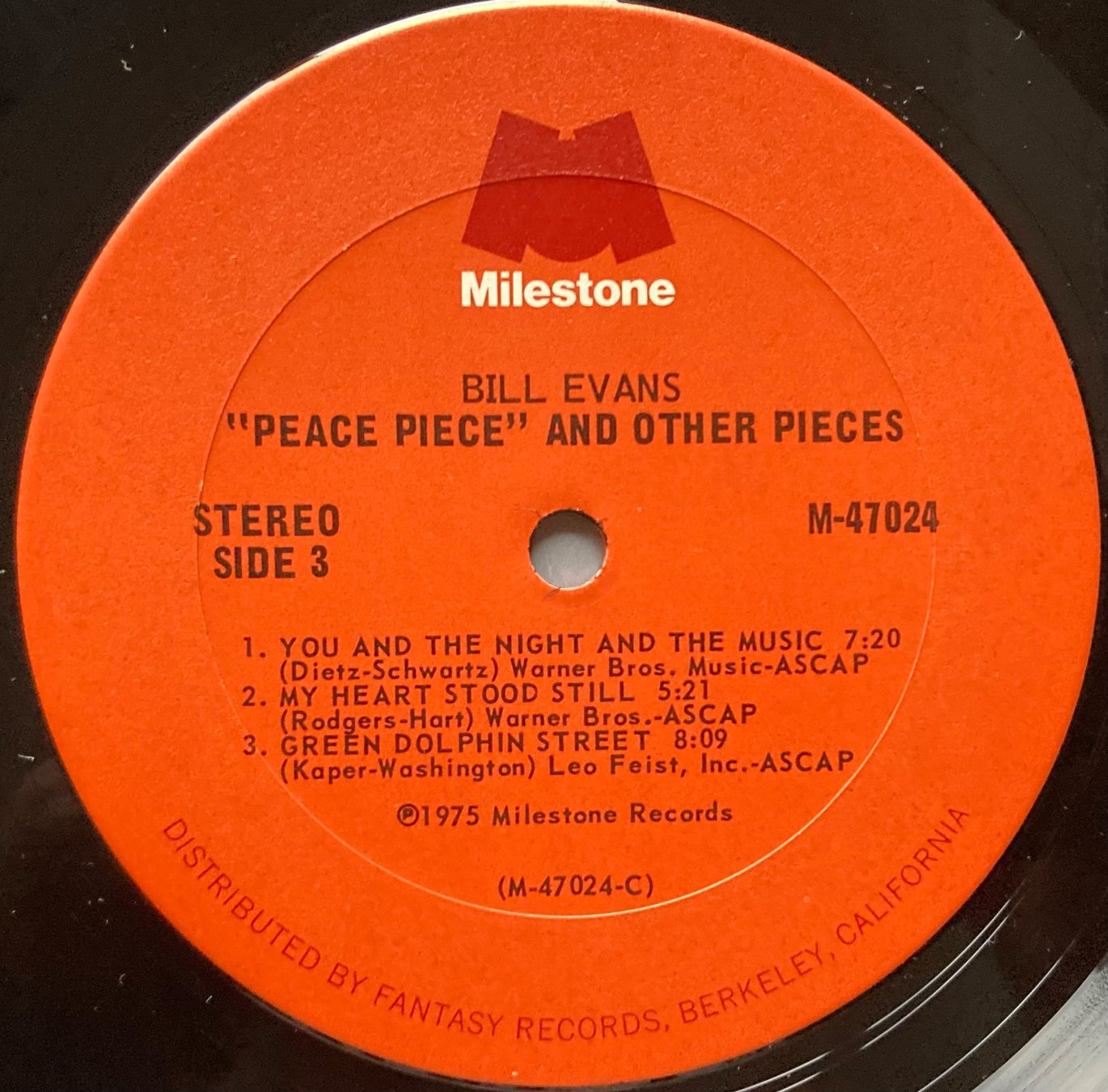 Dischi in vinile: BILL EVANS - PEACE PIECE AND OTHER PIECES – Usato da Poliez-Pittet venduto da Newtown-Records 2