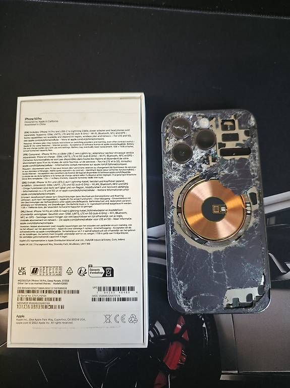 Handys / Smartphones: Iphone 14 Pro 512 GB Deep Purple – Defekt aus Herisau von and_zky9 1
