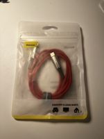 Baseus USB-C Ladekabel Rot – Schnellladen