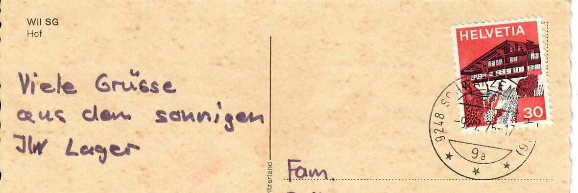 Cartes postales: Wil SG – D'occasion à Hochdorf par Ziegel-16 1
