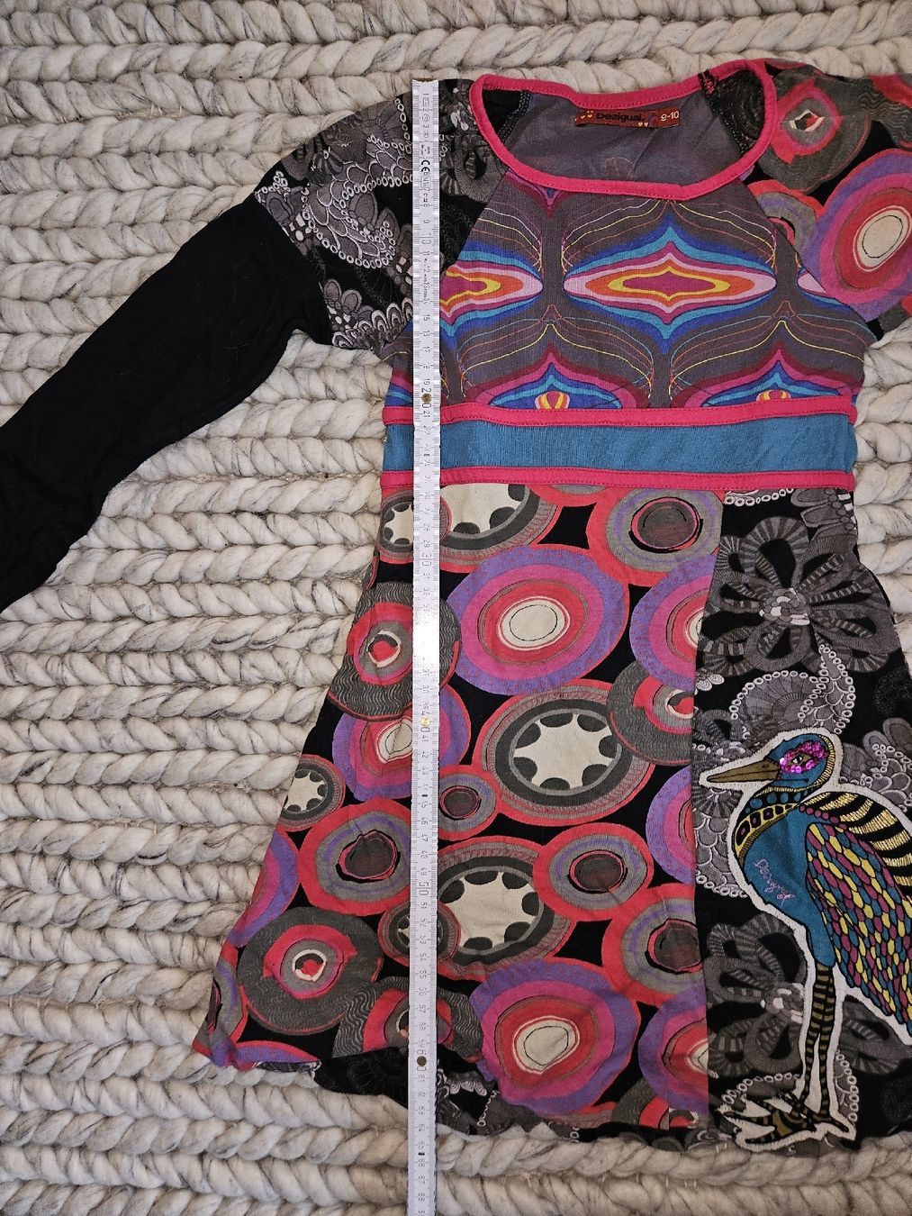 Desigual Kleider & Röcke: Desigual Kleidchen, Gr. Alter 9/10, Vogelmuster – Gebraucht aus Wettingen von Sk8ertomda 2