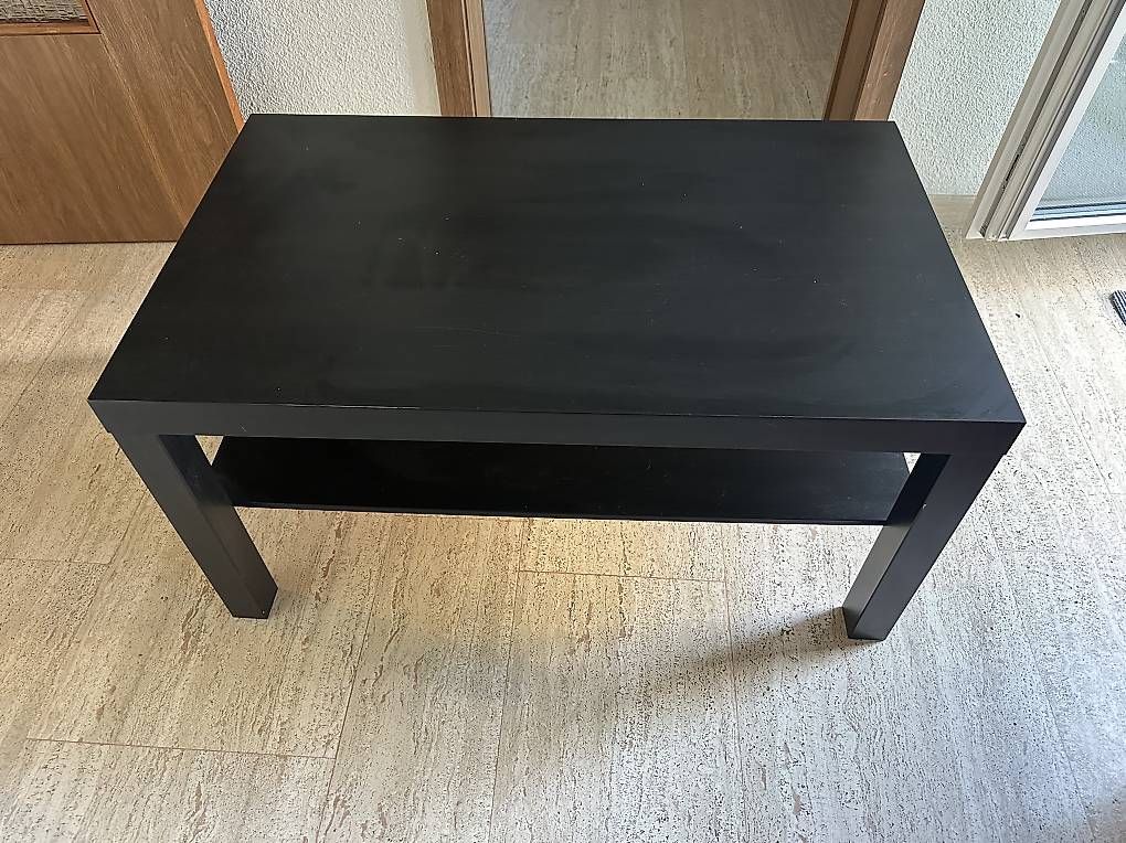 Tische: Coffee table, black-brown, 90x55 cm – Gebraucht aus Küssnacht am Rigi von mis_skz5
