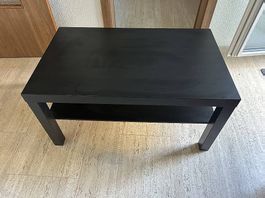 Coffee table, black-brown, 90x55 cm