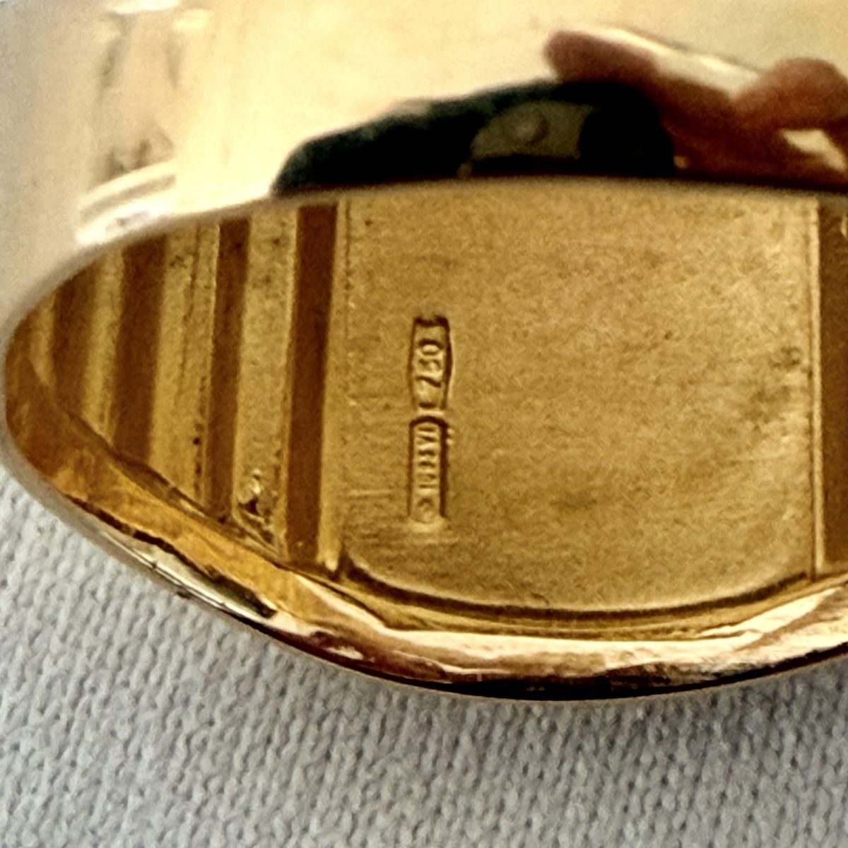 Bagues: Chevalière en or 18K – D'occasion à Marly par Nor_al3 5