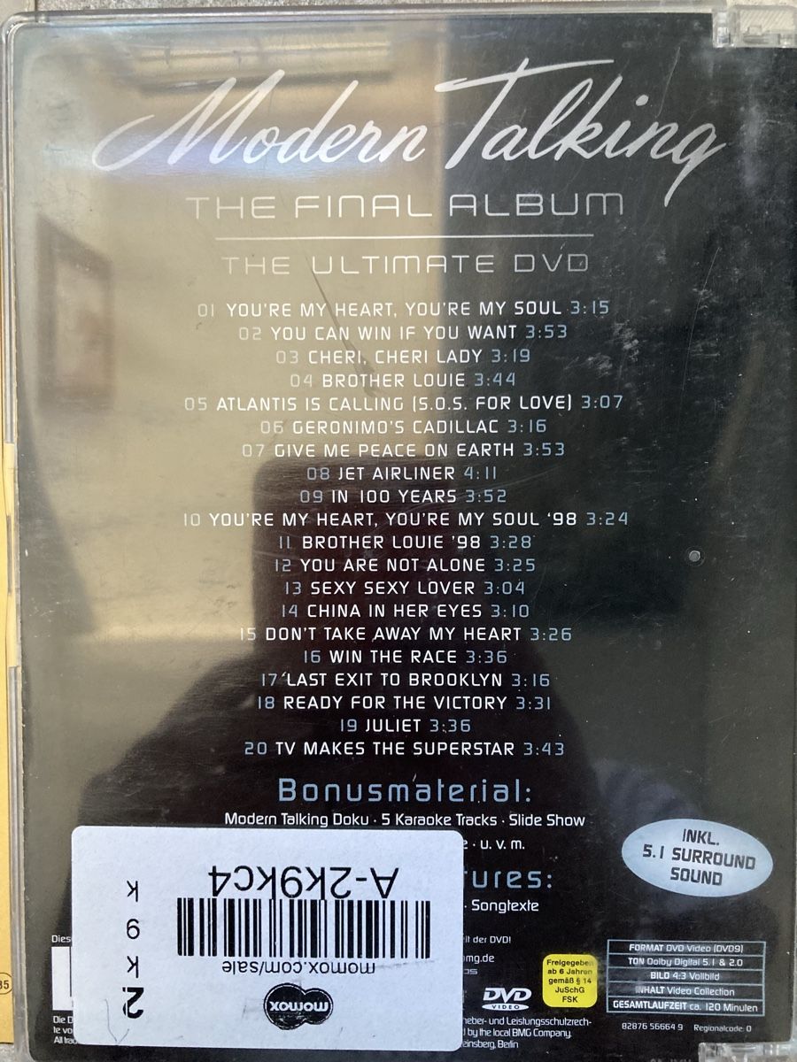 Dischi in vinile: MODERN TALKING LP-CD-DVD SET – Usato da Bubikon venduto da Luc666ifer 5