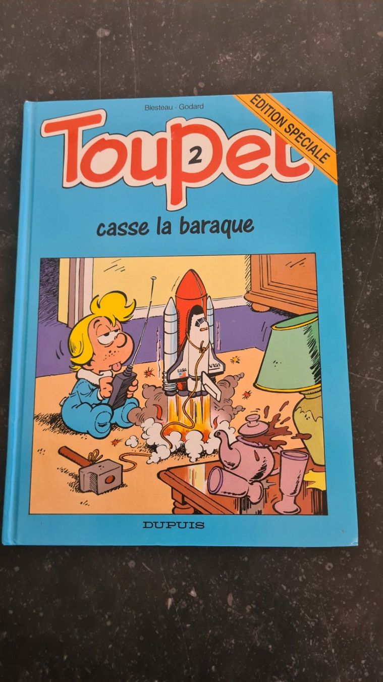 Comics: 2 BD  Toupet – Gebraucht aus Châtonnaye von Jaydee6 1