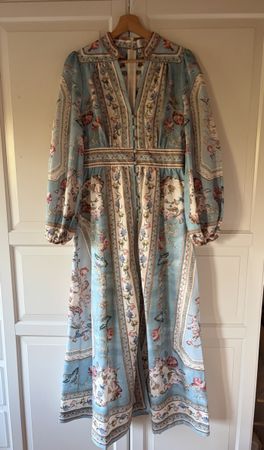 Elegant Linen Blend Maxi Dress