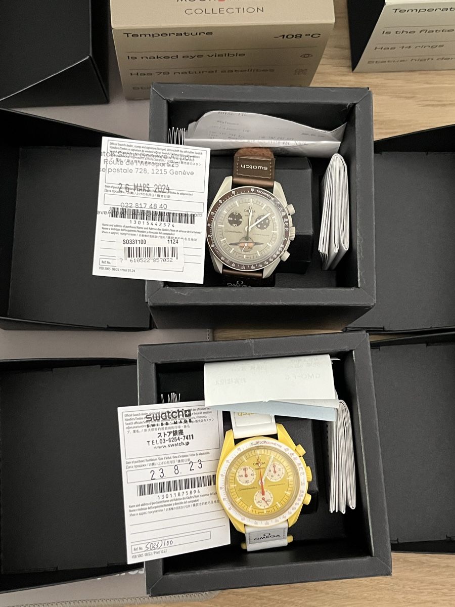Swatch Uhren: Collection 11 MoonsWatch neuves – Neu und originalverpackt aus Fribourg von Spicchio 4
