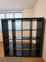 Regal IKEA Kallax 16 Fächer schwarz gebrauchter Zustand