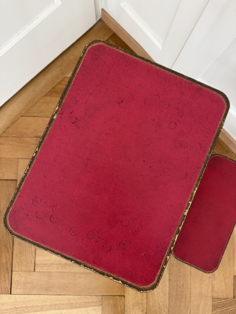 Sgabelli: Klapptritt Hocker verchromt – Usato da Bern venduto da mutz147 2