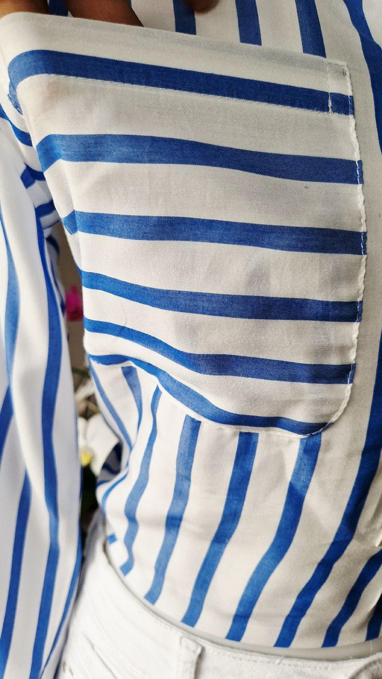Camicette: Elegant Hails Striped Blouse, Size M, Great Condition. – Usato da Klingnau venduto da fairy.princess 2