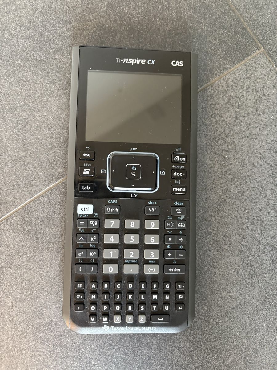 Texas Instruments Calcolatrici tascabili: TEXAS TI-Nspire CX CAS Graphikrechner + Software – Usato da Steinhausen venduto da Alphorn65