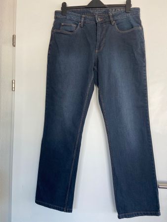 Herrenjeans Gr36/30, 99% Baumwolle, breites gerades Bein NEU