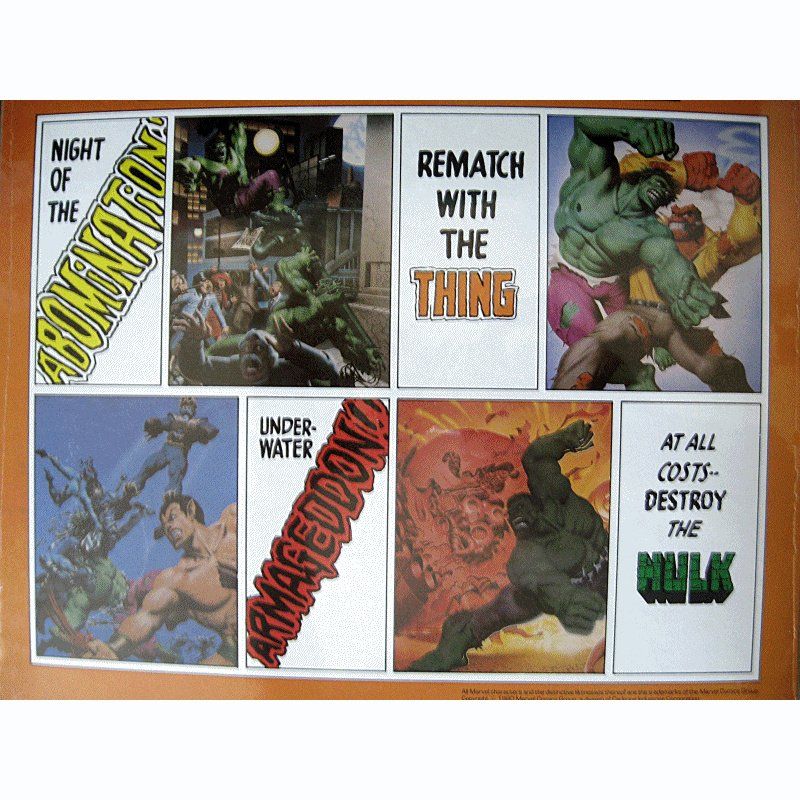 Fumetti: 1980 THE HULK PORTFOLIO MARVEL SUPER HERO 4 FASTNER/LARSON – Nuovo e nell'imballaggio originale da Lugano venduto da YouWantUS 1