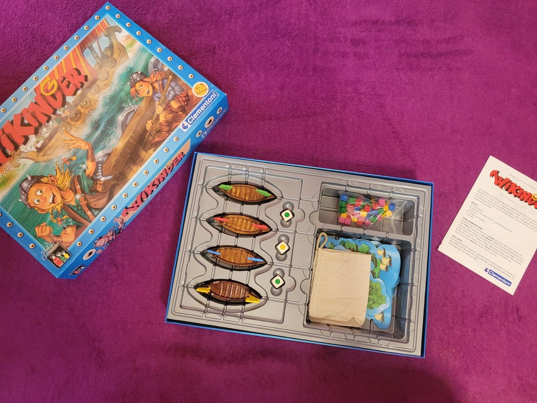 Jeux: Spiel - Wikinder von Clementoni – D'occasion à Müllheim Dorf par Seeeule01 1