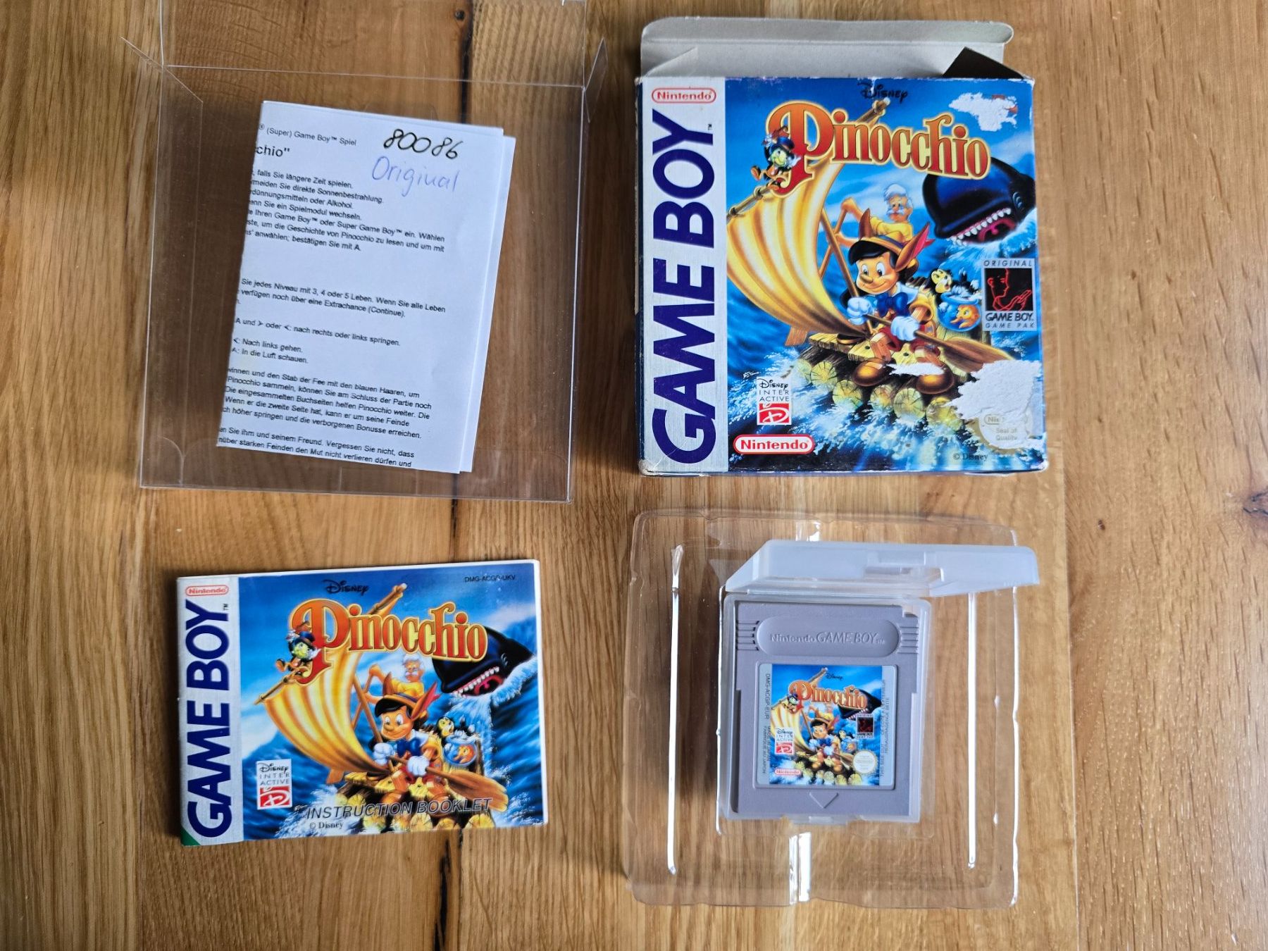 Nintendo Giochi: Nintendo Gameboy/Pinoccio/OVP – Usato da Sursee venduto da Elian91