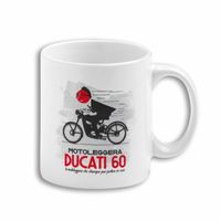 Ducati-Becher Ducati-Museum h 9,5 cm Ø 8 cm