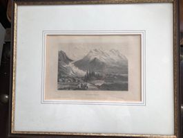 Kunststich „Grindelwald „