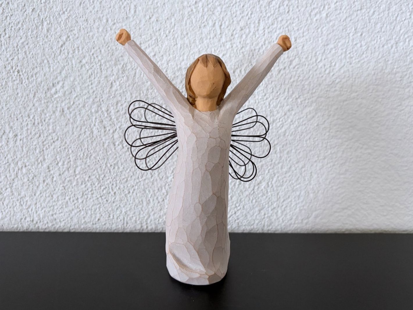 Willow Tree Statuette: Willow Tree Susan Lordi Engel, Figur, Courage - Mut – Usato da Birr venduto da Jamonline