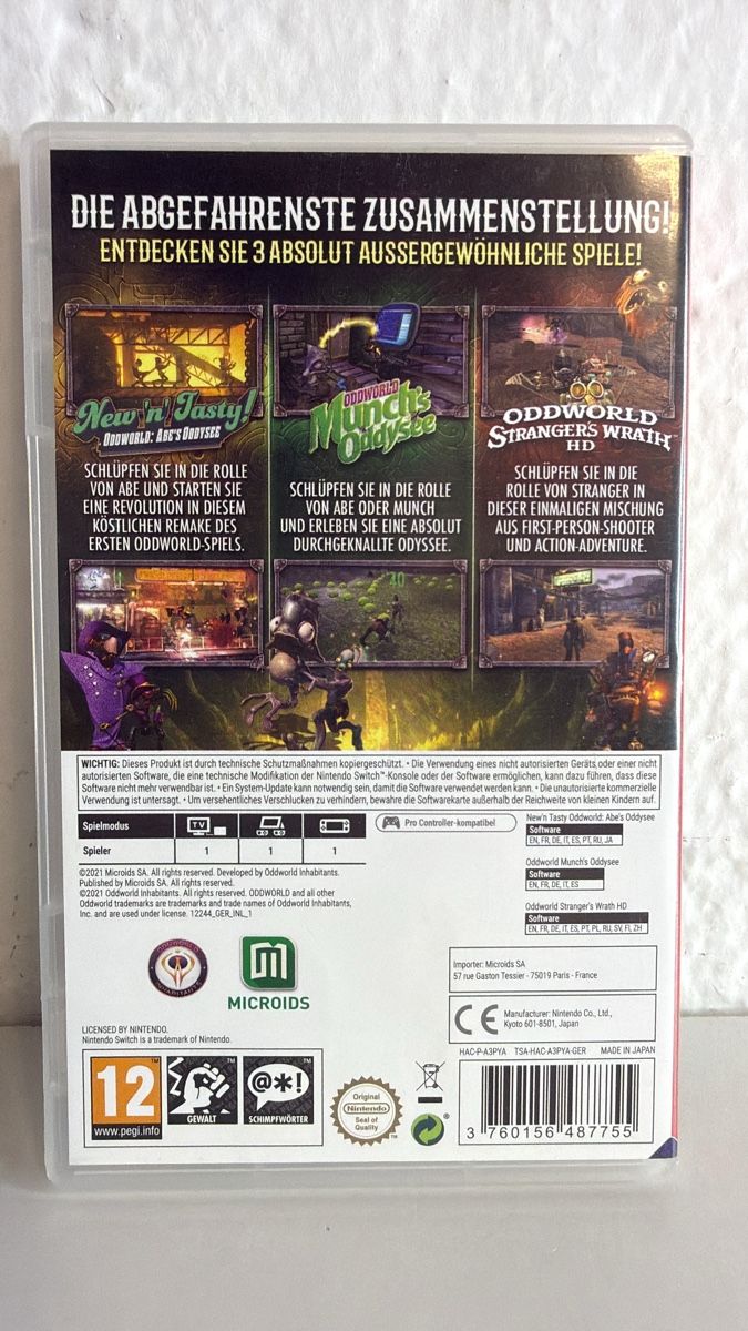 Nintendo Giochi: Oddworld Collection - Nintendo Switch - 3 Spiele enthalten – Usato da Ehrendingen venduto da bubulence 1