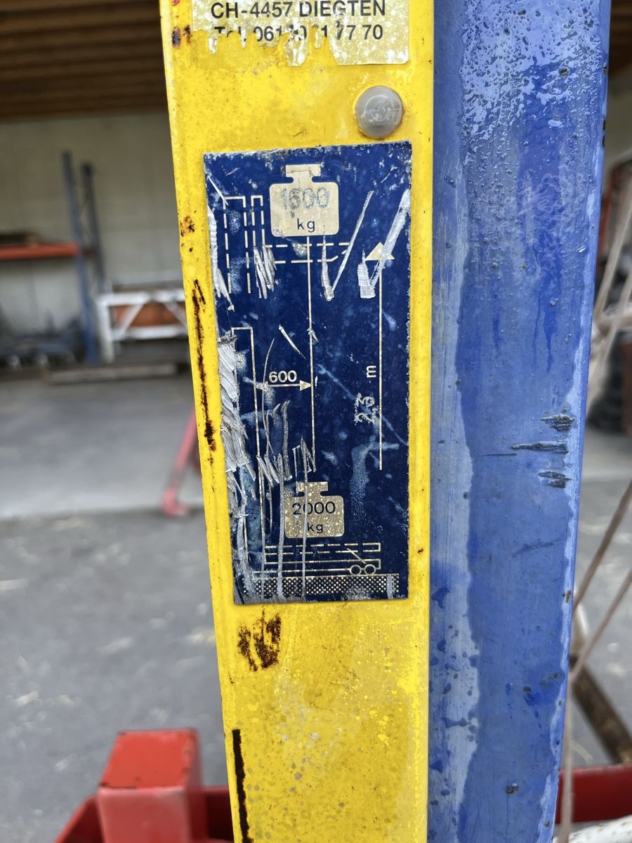 Stöcklin Gabelstapler & Hubwagen: Heckstapler mit Ballenzange – Gebraucht aus Matzendorf von Chm1 2