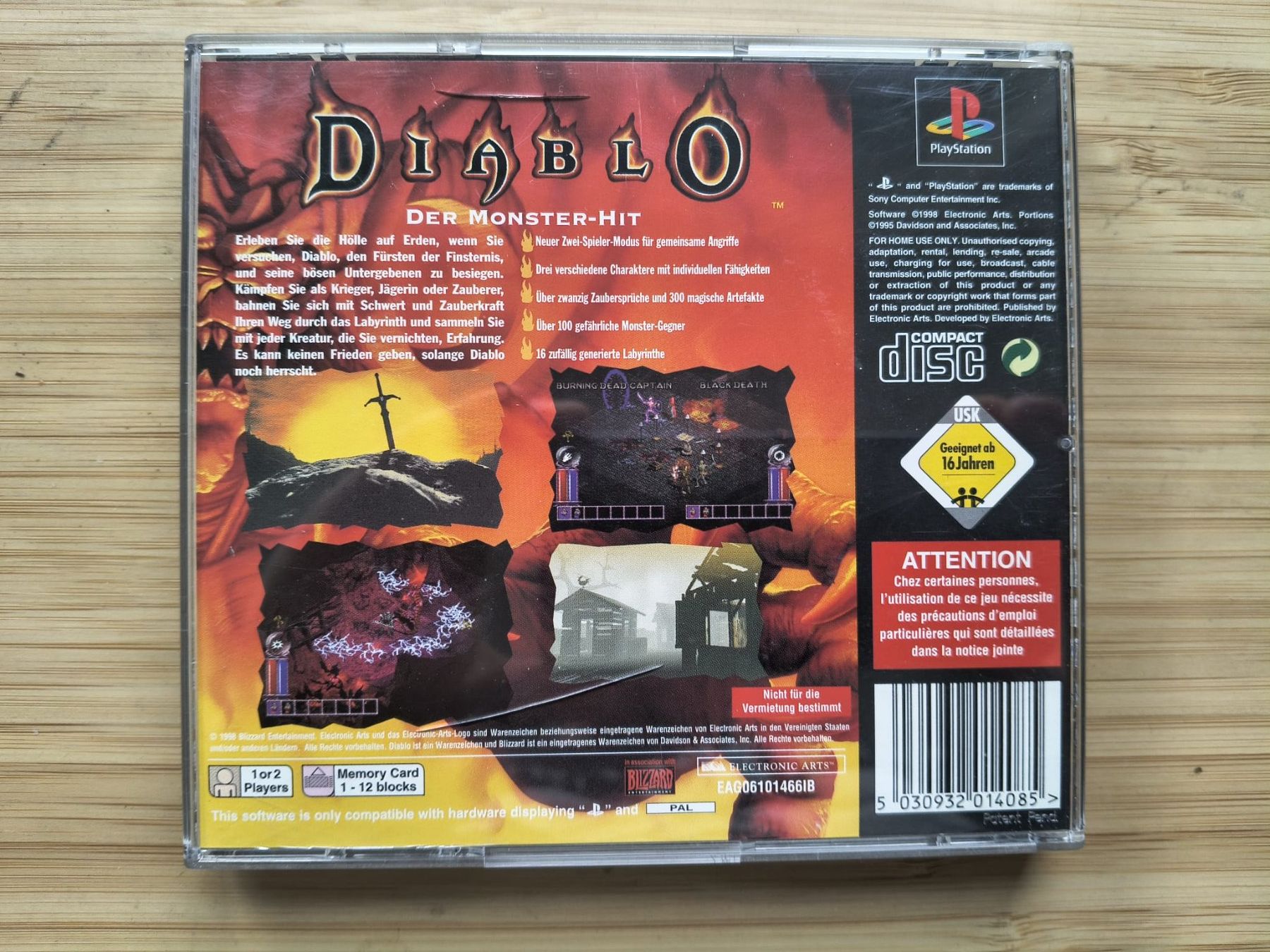 Giochi: Diablo (PS 1) – Usato da Riedholz venduto da ste_96cd 1
